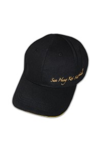 HA042 高爾夫帽訂做 高爾夫帽網上訂製 高爾夫帽製造商hk 6頁帽